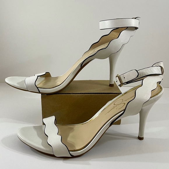 Jessica Simpson Morena Ankle Strap Sandals Heels - Picture 4 of 7